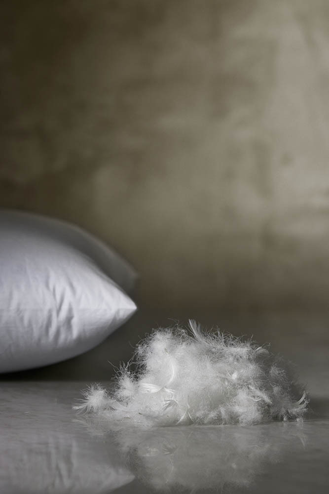 European White Goose Down And Feather Pillows Scandinavian Made